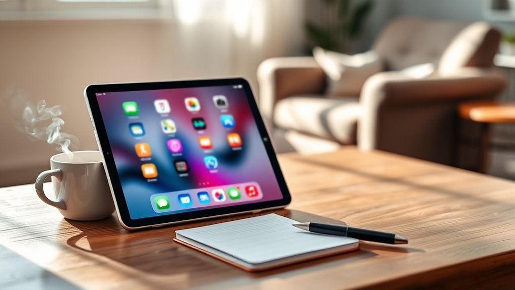 ustawienia trybu skupienia na iPadzie