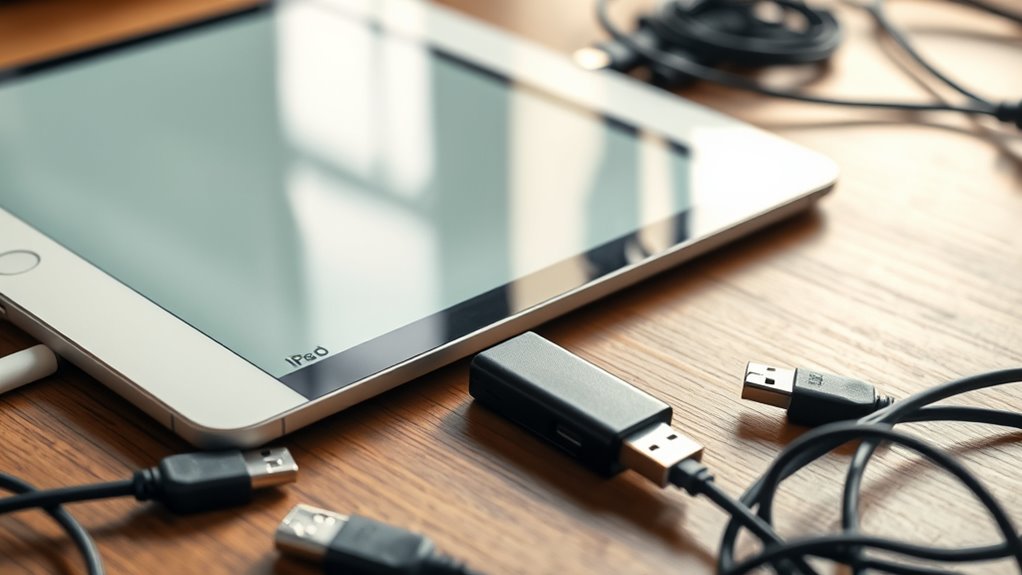 Problemy z kompatybilnością USB iPada