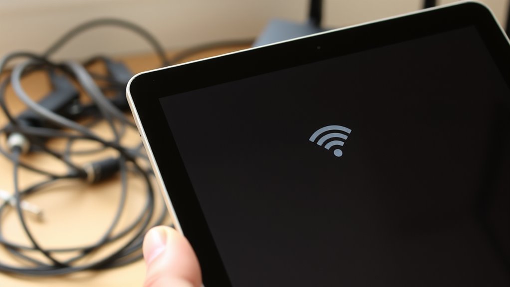 problemy z łącznością Wi-Fi iPada
