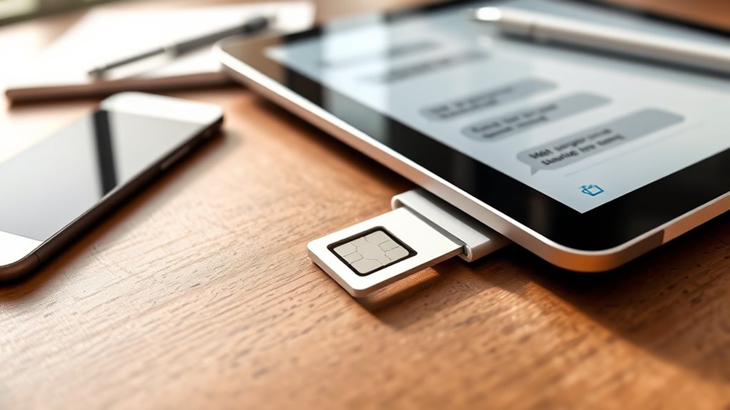 odbieranie SMS-ów na iPadzie
