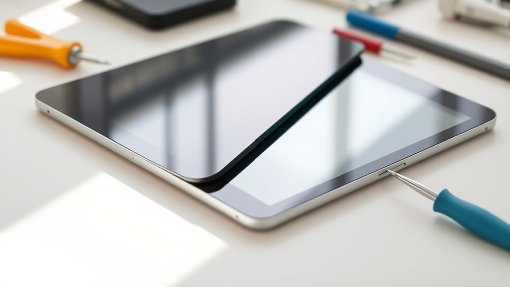 krok po kroku wymiana ekranu iPada