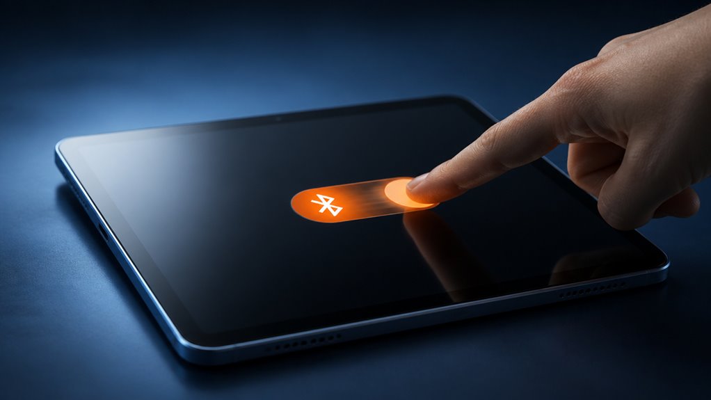wyłącz bluetooth na iPadzie